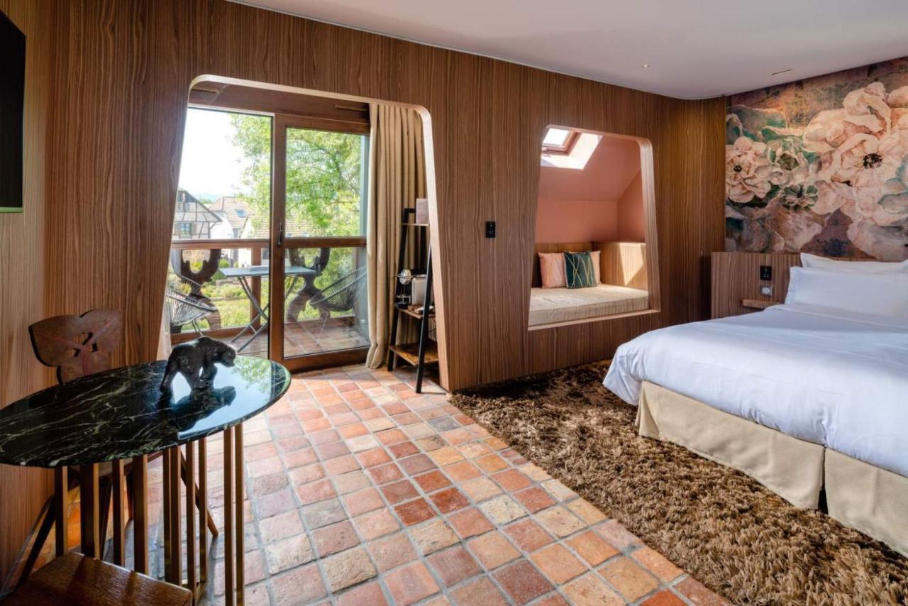 Hotel Des Berges, Restaurant Gastronomique & Spa Illhaeusern Exteriér fotografie